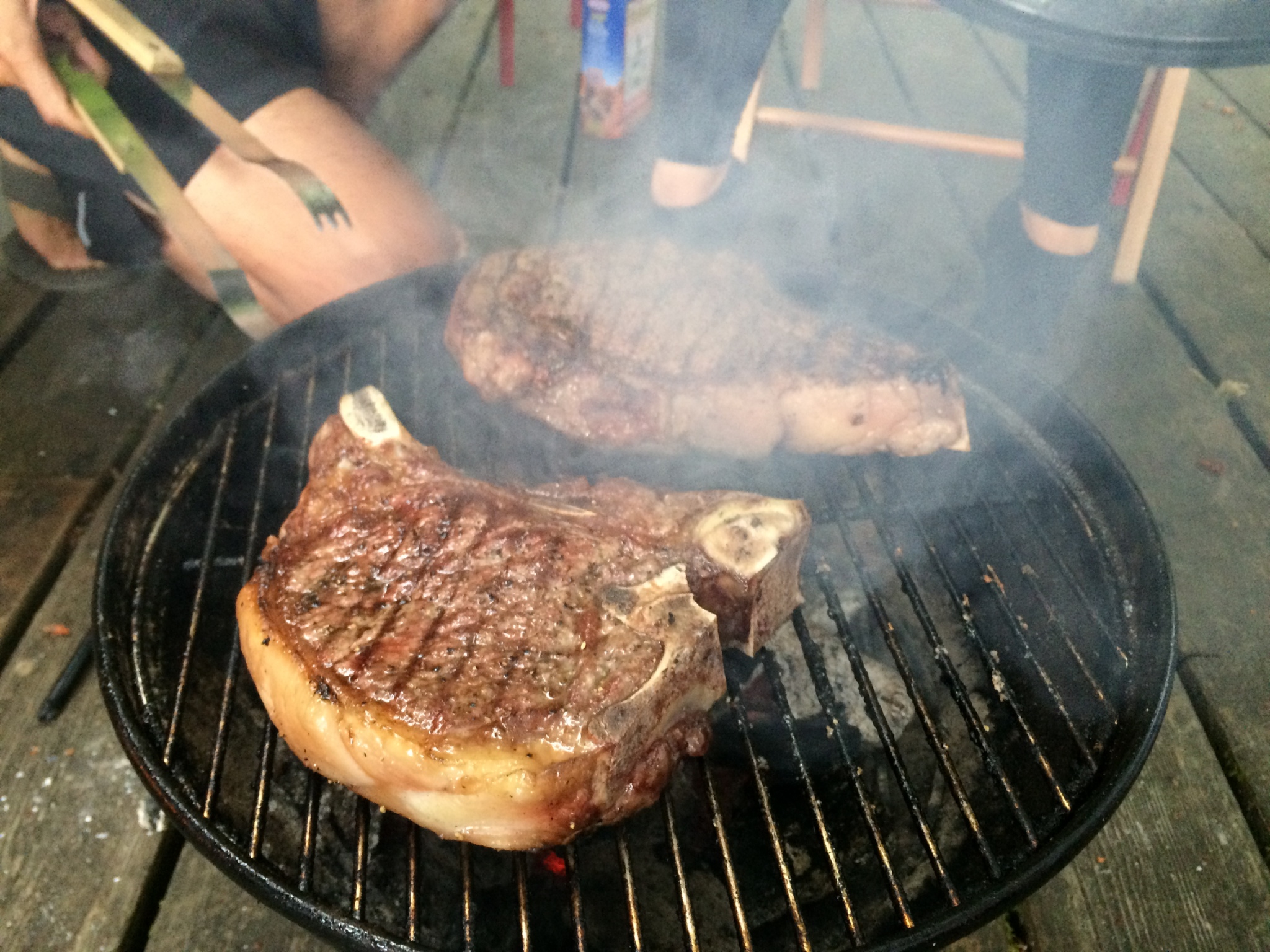 アメリカの日常的なBBQ